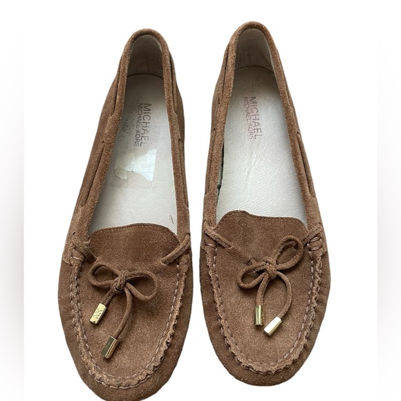 Michael Michael Kors Daisy Moccasins Caramel – Size 8.5 - Picture 2 of 11